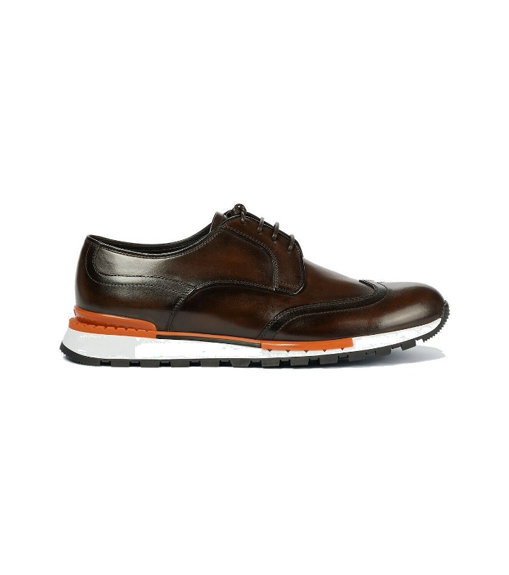 Photo: Berluti Fast Track leather sneakers