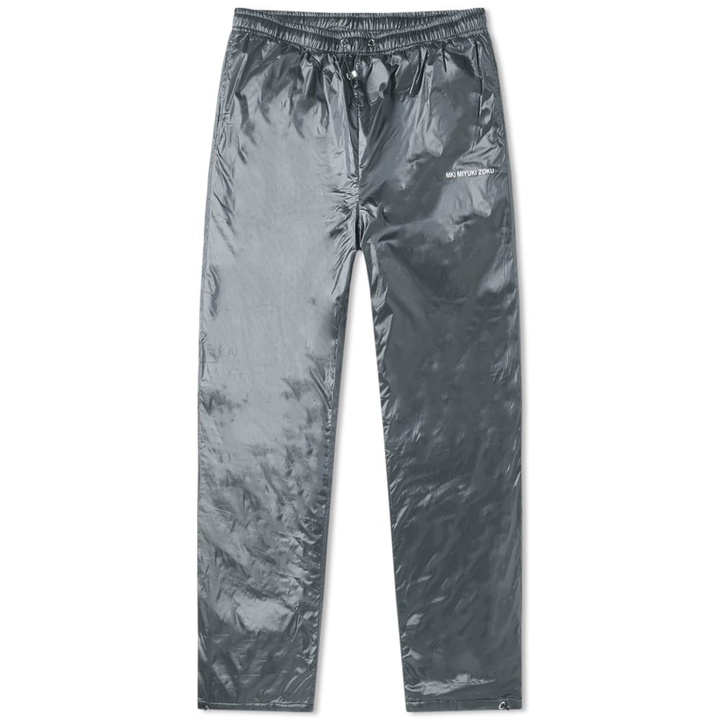 Photo: MKI Padded Nylon Track Pant Steel Grey