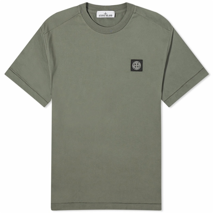 Photo: Stone Island Men's Patch T-Shirt in Musk