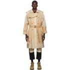 Children of the Discordance Beige Vintage NY Trench Coat