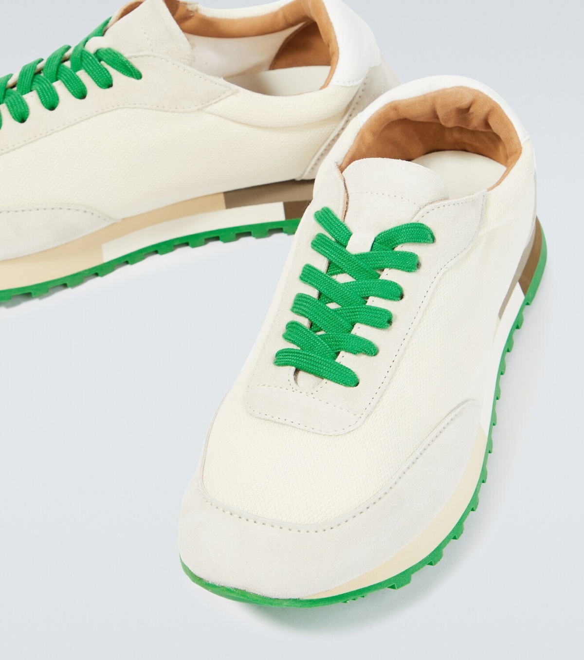 The Row Owen Runner mesh and suede sneakers The Row