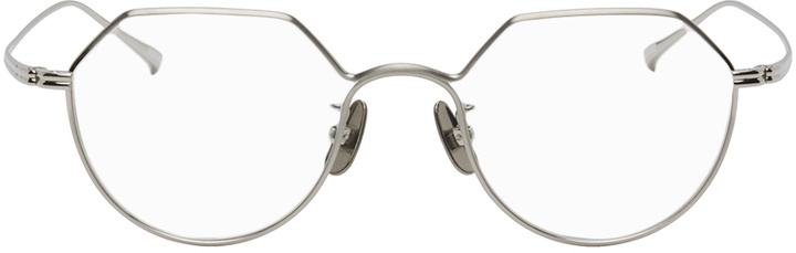 Photo: YUICHI TOYAMA. Silver Ludwig Glasses