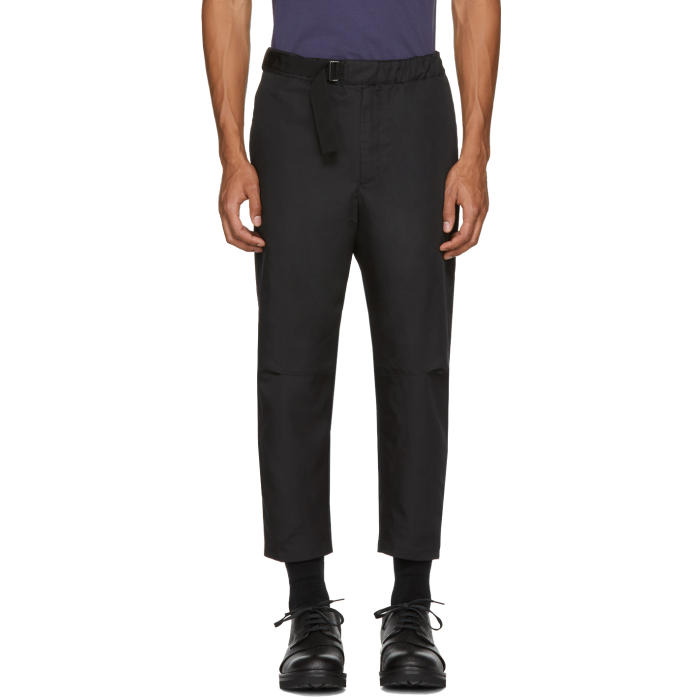 Photo: OAMC SSENSE Exclusive Black Cropped Troop Trousers