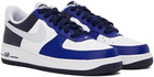 Nike Blue & White Air Force 1 '07 LV8 Sneakers