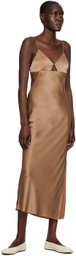 Filippa K Brown Slip Maxi Dress