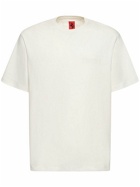 FERRARI - Logo Oversize Cotton Jersey T-shirt