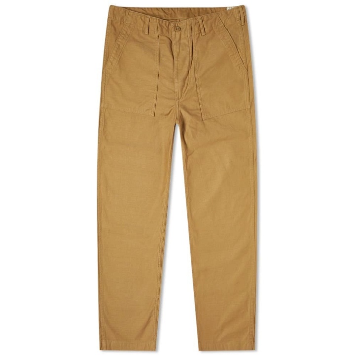 Photo: orSlow Men's US Army Fatigue Pant in Khaki