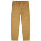 orSlow Men's US Army Fatigue Pant in Khaki
