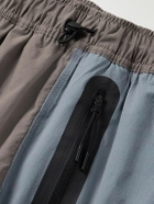 Nike - Tech Colour-Block Dri-FIT Track Pants - Gray