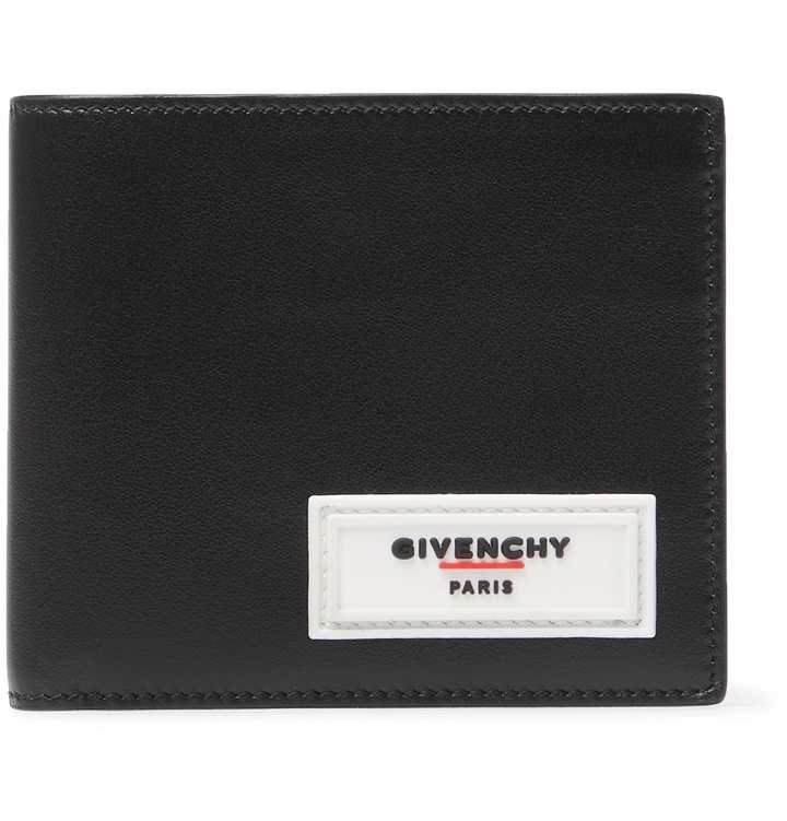 Photo: Givenchy - Logo-Detailed Leather Billfold Wallet - Black