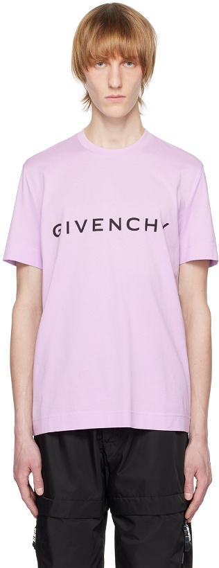 Photo: Givenchy Purple Archetype T-Shirt