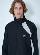 Y-3 Raw Edge 3 Stripes Nylon Shell Jacket