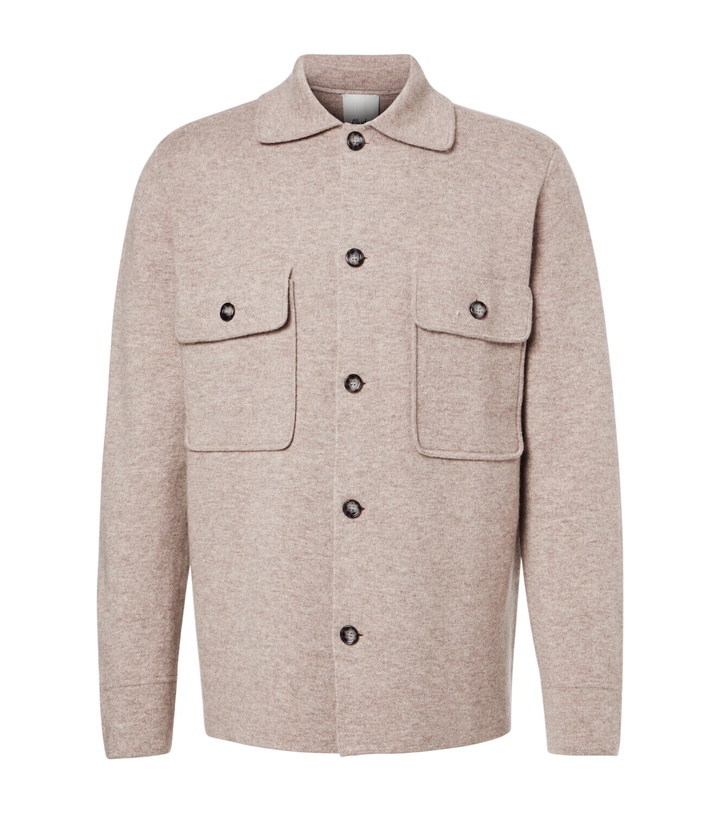 Photo: Allude Wool and cashmere overshirt