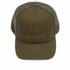 Arc'teryx Men's Bird Word Trucker Cap in Tatsu/Forage/Yukon 