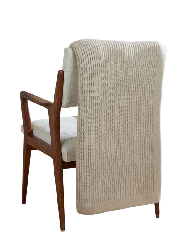 Photo: Brunello Cucinelli - Ribbed Cashmere Blanket