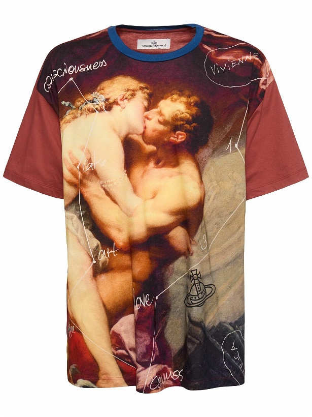 Photo: VIVIENNE WESTWOOD - Kiss Print Cotton Over T-shirt