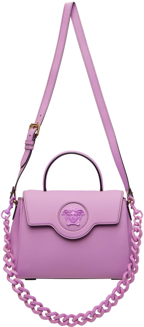 Versace Purple 'La Medusa' Bag