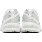 ASICS White & Green Gel-1130 Sneakers