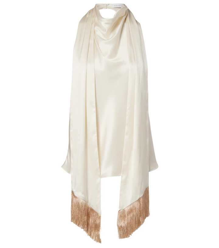 Photo: Nina Ricci Scarf-detail top