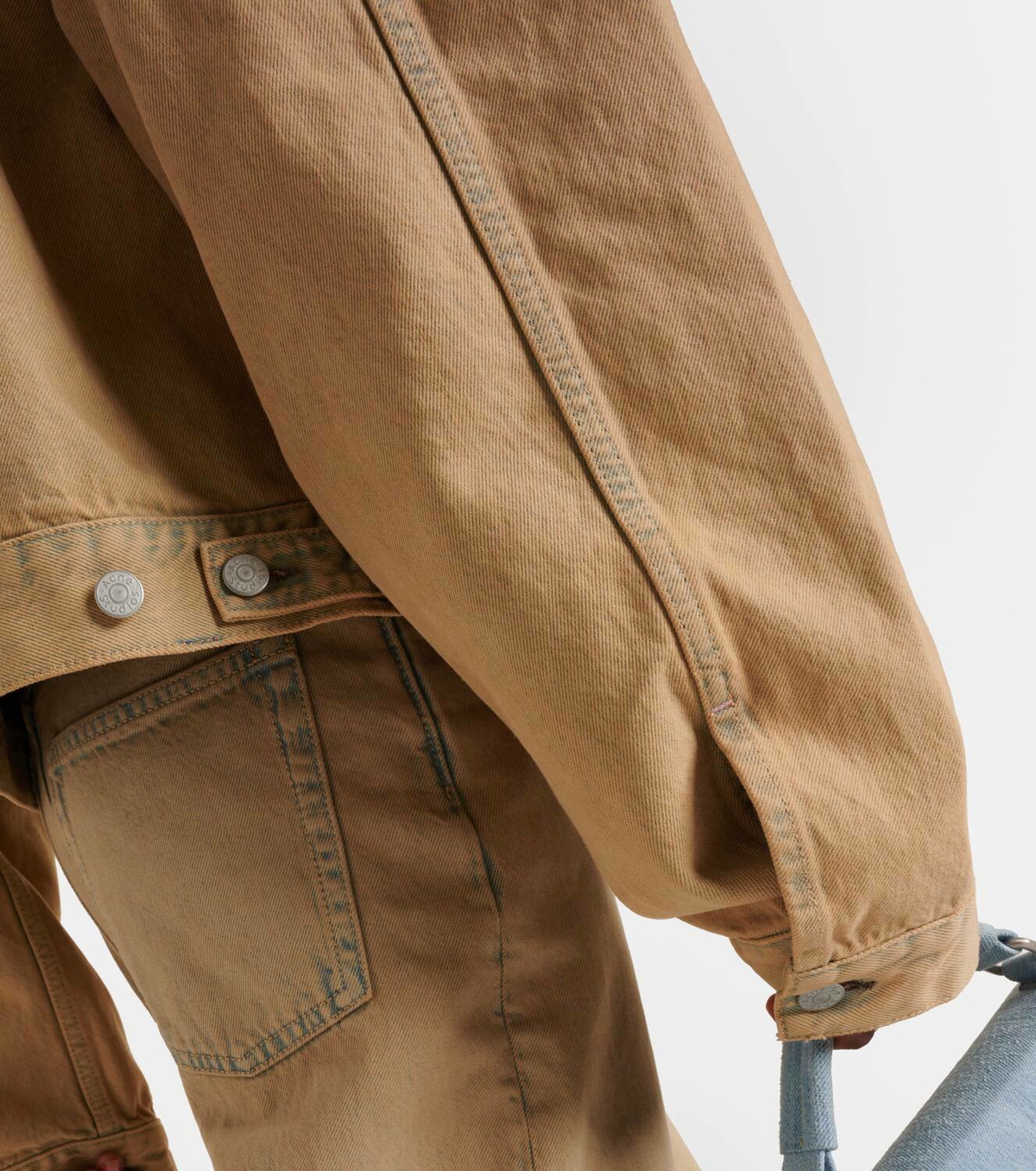 Acne Studios Marko cropped denim jacket Acne Studios