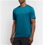 Salomon - XA Perforated Stretch-Jersey T-Shirt - Blue