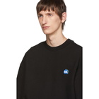 ADER error Black Stone Logo Sweatshirt