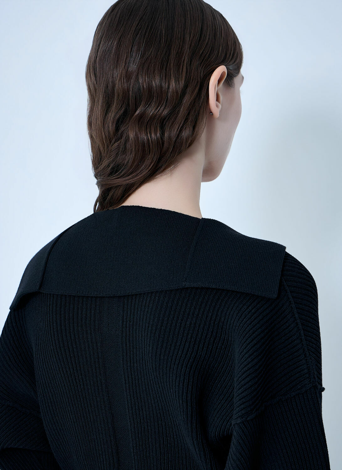 Rick Owens Dracu Cropped V Knit