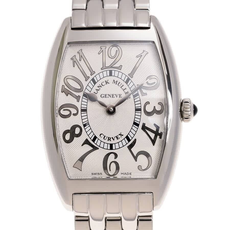 Franck Muller Cintree Curvex Quartz White Dial Unisex Watch 1752BQZREL(AC)
