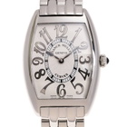 Franck Muller Cintree Curvex Quartz White Dial Unisex Watch 1752BQZREL(AC)