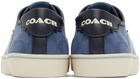 Coach 1941 Blue Canvas Sneakers