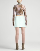 Courrèges Womens Mini skirt Light in Green