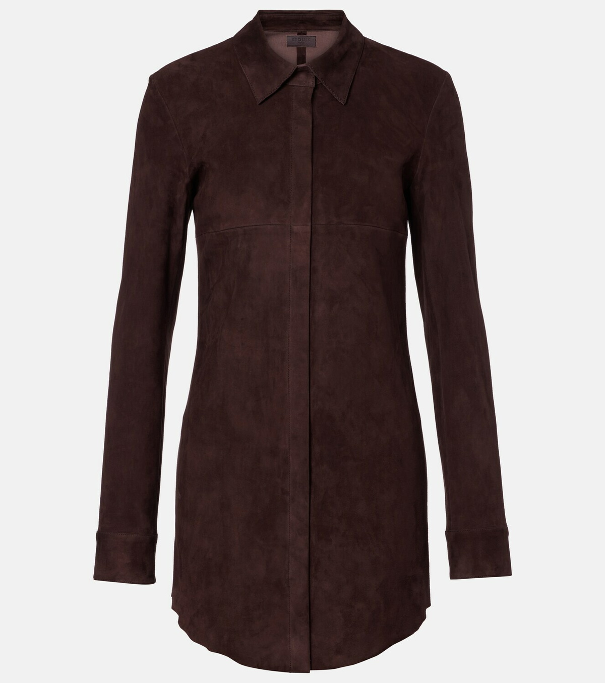 Stouls Geraldine suede shirt dress