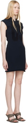Alexander Wang Black Compact Sporty Minidress