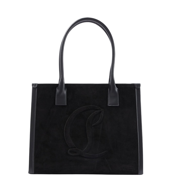 Photo: Christian Louboutin By My Side suede tote bag