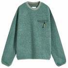 thisisneverthat Men's x Gore-Tex Windstopper Fleece Sweatshirt in Teal