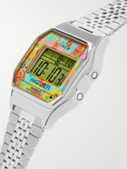 Timex - Coca Cola T80 34mm Stainless Steel Digital Watch