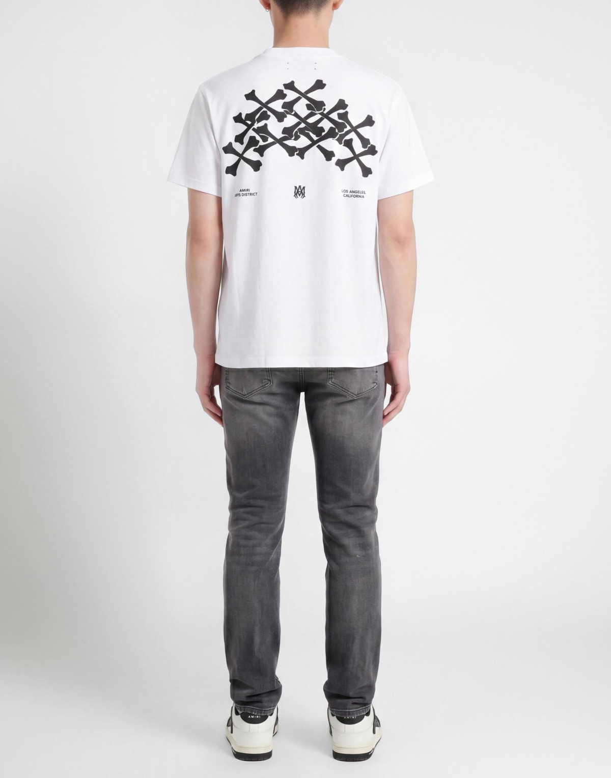 Amiri Mens T-shirt in White