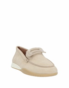 Hogan Womens Loafers in Beige