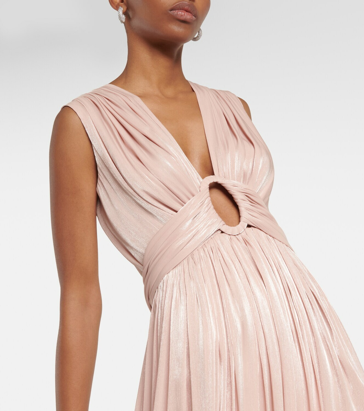 COSTARELLOS コスタレロス ドレス Draped satin gown785537 Costarellos Draped satin gown Costarellos