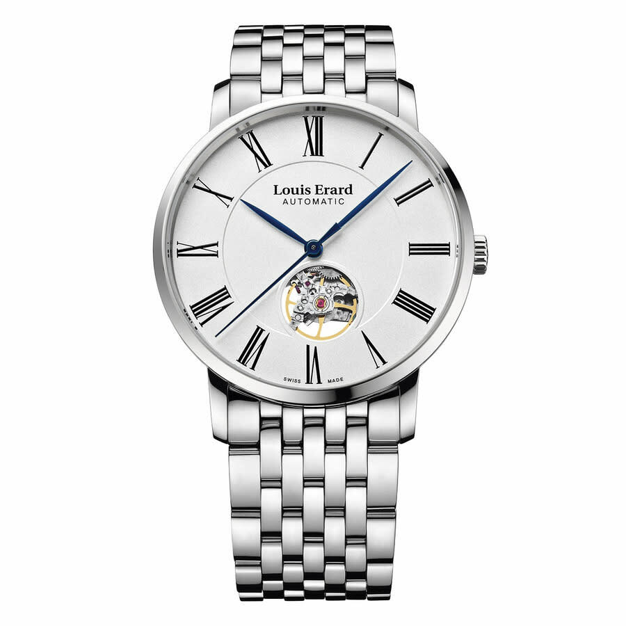 Louis Erard Excellence Automatic Silver Dial Mens Watch 62233AA10.BMA35