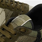 Valentino Men's Knit Rockrunner Sneakers in Fango/Nocciola/Nero