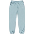 Sporty & Rich Men's Club Sweat Pant in Soft Blue/White