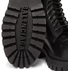 Balenciaga - Leather Boots - Black