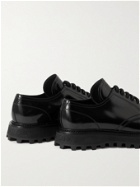 Dolce & Gabbana - Leather Derby Shoes - Black