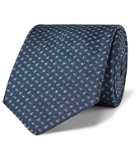 Bigi - 8cm Paisley Silk-Jacquard Tie - Blue