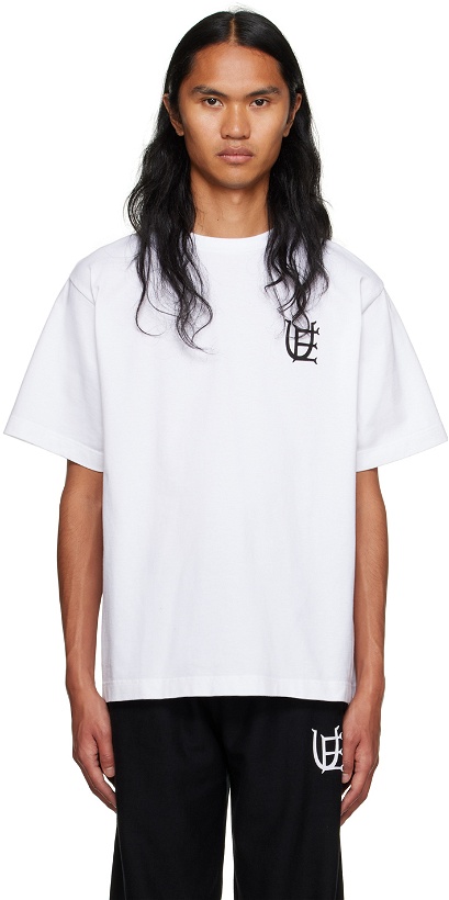 Photo: Uniform Experiment White Appliqué T-Shirt