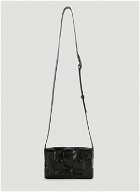 Cassette Small Shoulder Bag in Black