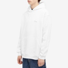 Dime Men's Classic Small Logo Hoodie in White