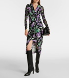 Diane von Furstenberg Vivianne floral jersey midi dress