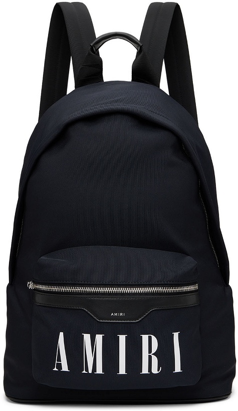 Photo: AMIRI Black Nylon Classic Backpack